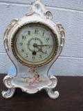 Antique porcelain clock