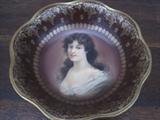 Royal Vienna Amicitia Portrait Bowl