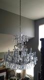 LARGE CRYSTAL CHANDELIER