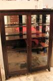 Glass-door bookcase