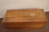 Antique New England breadbox 30" long x 13" deep x 11" tall