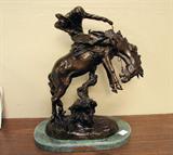 Large CM Russell bronze