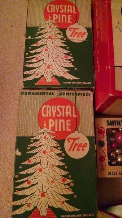 VINTAGE CHRISTMAS W/ ORIGINAL BOXES!