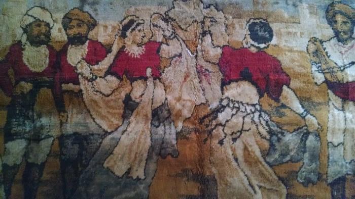**BEAUTIFUL** TAPESTRY..VERY OLD !!