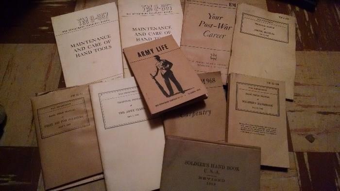 WWII RESTRICTED BOOKLETS