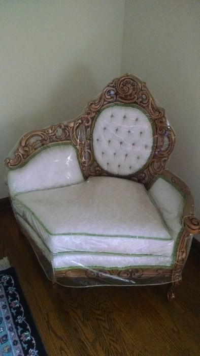 **STUNNING** FRENCH PROVINCIAL SIDE CHAIRS ..FOR SOFA...MUST SEE !!