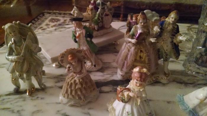 **DRESDEN STYLE**FINE LACE FIGURINES
