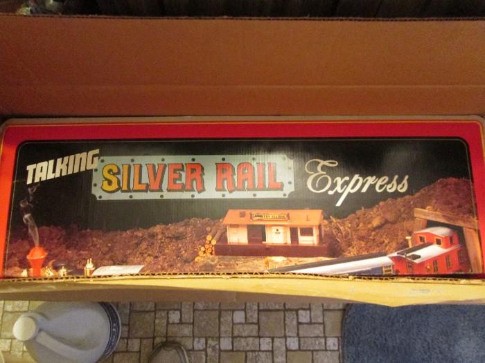 Brand new Talking Silver Rail Express from QVC
