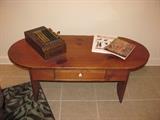 Oval  coffee table
