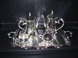 Silver serving set