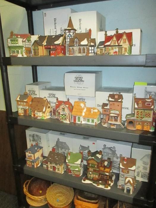 Dept 56 Dickens Collection houses