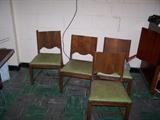 4 DECO CHAIRS