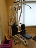 HOIST DUAL 200 LAT PULL DOWN & MIDROW GYM