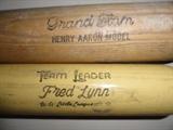 Henry Aaron Bat, Fred Lynn bat