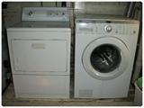 LG washer, Kenmore dryer