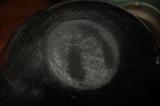 PABLITA TAFOYA CHAVARRIA ~ SANTA CLARA PUEBLO POTTERYEARLY LARGE POT ~ HAIRLINE CRACK 