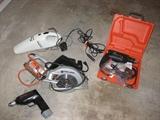 BLACK AND DECKER SKIL SAW AND POWER TOOLS