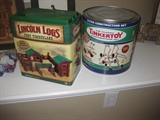 TINKER TOYS LINCOLN LOGS