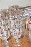 Vintage Glassware…perfect for a Thanksgiving table