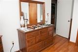 Solid maple dresser with Mirror