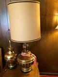 ONE OF A PAIR OF RETRO LAMPS