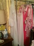 white batiste night gown and robe 