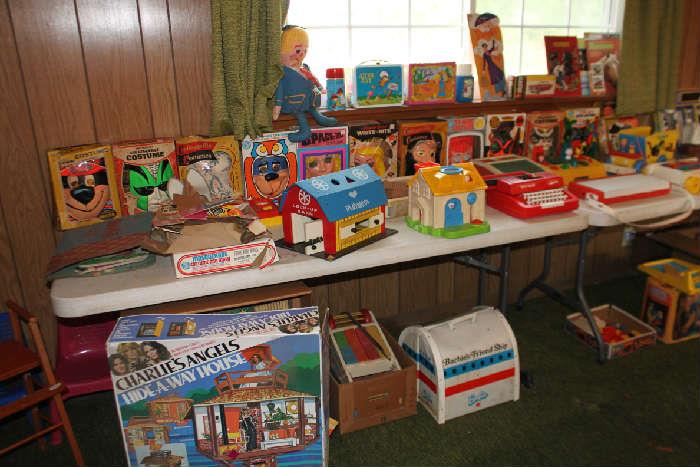 Vintage Halloween costumes.