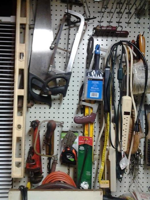 A small portion of the tools
