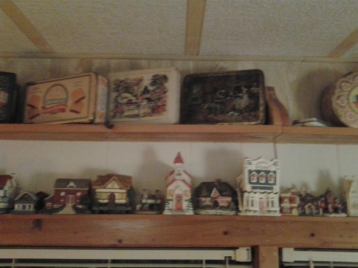 Tiny selection of the HUGE tin collection