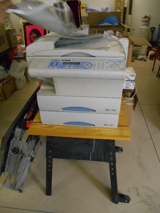 Copier and work bench