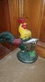 Cast Iron Rooster Doorstop