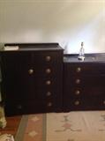 two small dressers