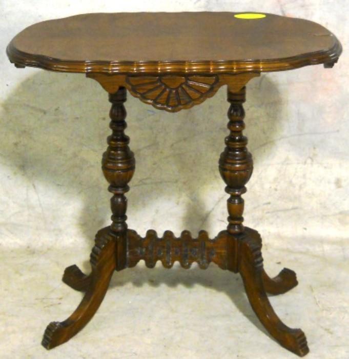 Fancy carved Walnut Parlor table