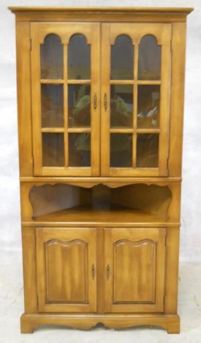 Vintage corner cabinet