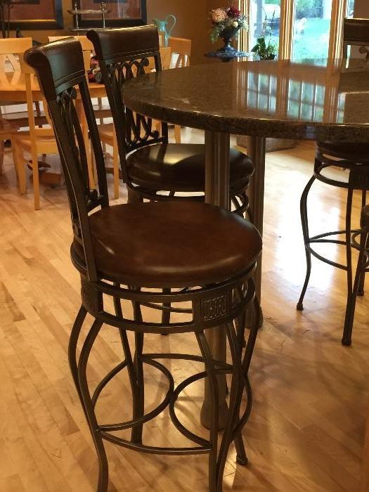 tall bar stools with swivel seats