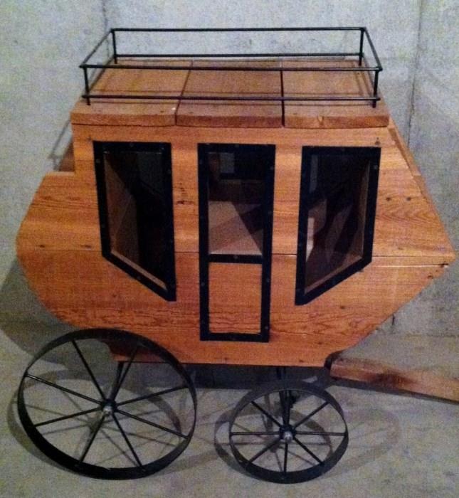 small scale stage coach