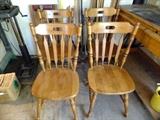 Pine chairs