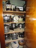 TONS of vintage kitchen gadgets and small appliances!