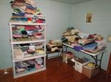 LOTS and LOTS of fabric bundled for sale!