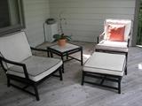 Crate and Barrel outdoor set