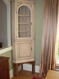 One of two corner cabinets w optional feet