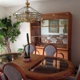 Dining Room table with 6 chairs and hutch