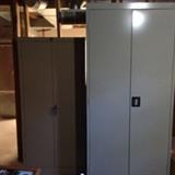 Large storage cabinets (file cabinets also, not pictured)