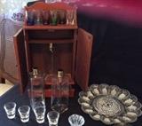 Bar Set with Decanters