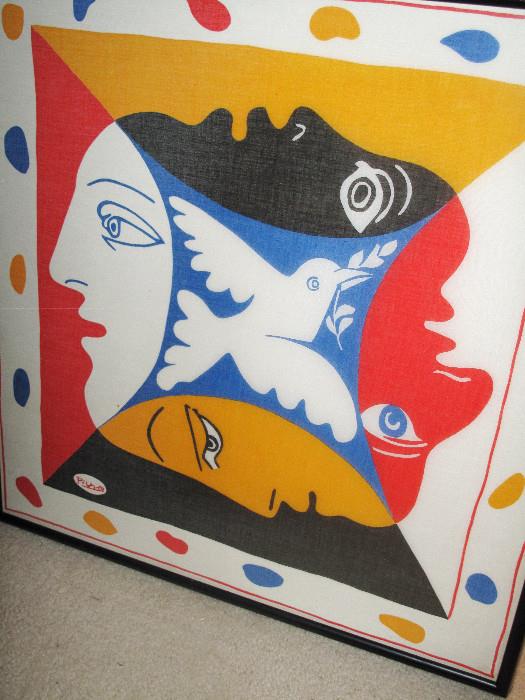 Picasso framed scarf. More info later.