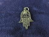 Gold Hamsa pendant