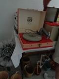 cute vintage record player