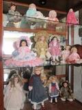 PORCELIN DOLLS MADE BY PARADISE GALLERIES