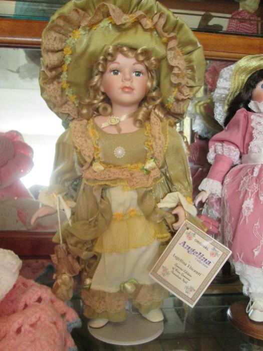 PORCELIN DOLLS MADE BY PARADISE GALLERIES