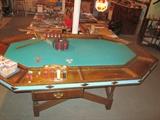 7 FOOT X 50" POKER TABLE